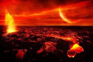 Volcanoes Lava And Magma   Wallpaper.