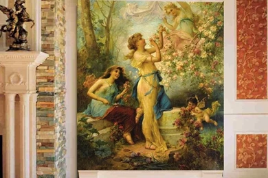 Popular Famous Paintings Wallpaper Buy Cheap Famous Paintings ...