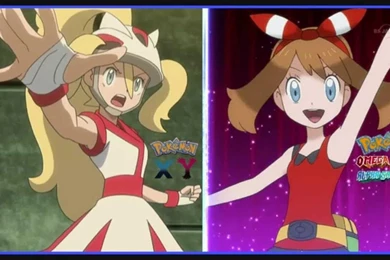 Pokemon XY + Alpha Sapphire]   Korrina And May Wallpapers   NIGHT ...