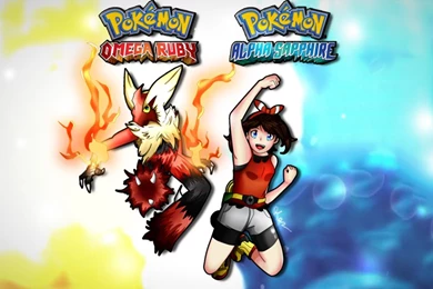 DeviantArt: More Like Pokemon ORAS Wallpapers Ft. Mega Blaziken+May ...