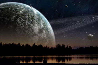 Fantastic Wallpapers Of Space Made With A 3D Software