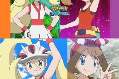 DeviantArt: More Like Pokemon: Korrina And May Custom Wallpapers ...