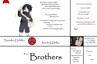Sasuke Itachi Wallpapers By Distorted insight On DeviantArt