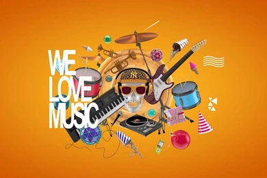 We Love Music Wallpapers