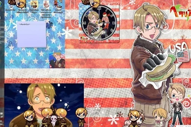 Hetalia Filled Desktop America By Catalinarose On DeviantArt