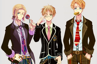 Hetalia England, France, And America By Leia Cat On DeviantArt