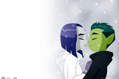 Beast Boy And Raven   Teen Titans Wallpapers (12052245)   Fanpop