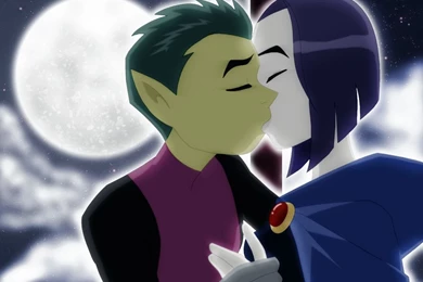 Beast Boy And Raven   Teen Titans Wallpapers (12052247)   Fanpop
