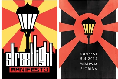 Streetlight Manifesto Gig Poster For Sunfest By TwodeeWeaver On ...
