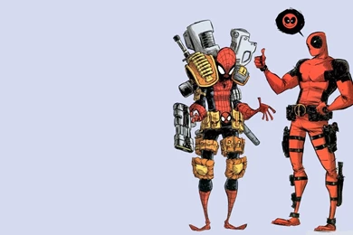 Deadpool And Spiderman HD Desktop Wallpapers : High Definition ...