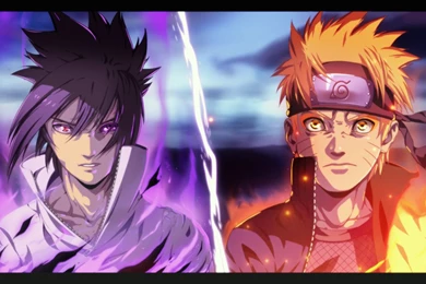Gambar Foto Naruto Vs Sasuke Berubah Keren Gambar Kata Kata