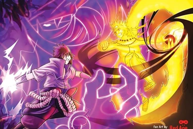 Gambar Foto Naruto Vs Sasuke Berubah Keren   Gambar Kata Kata