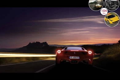 Ferrari 458 Italia   Rear