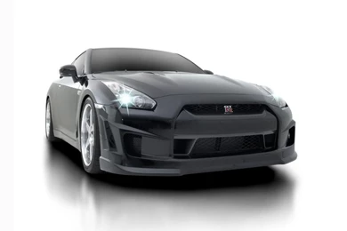 2009 Vorsteiner Ventross Nissan GTR R35 Skyline   Front Angle 2 ...