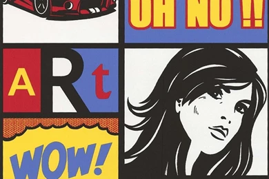 Galerie YOLO Pop Art Comic Strip Pattern Teenagers Wallpapers 12100101