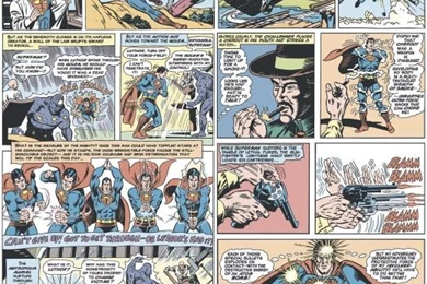 Superman Comic Strip Vintage Wallpapers   Love 2 Wallpapers