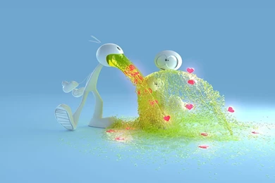 Comic Strip Couple Love Funny Wallpapers