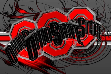 3 RED BLOCK O'S WITH A BUCKEYE STRIPE   Ohio State Buckeyes ...