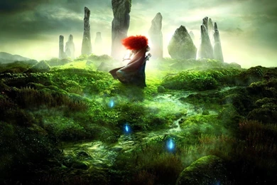 Land Paper Fantasy Original Abstract