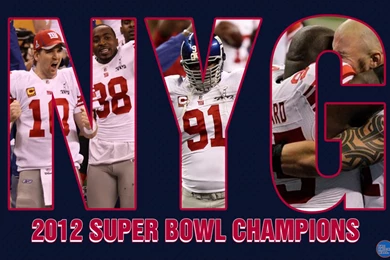 Super Bowl Champs Wallpaper! Big Blue View