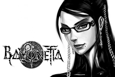 Wallpapers Video Games > Wallpapers Bayonetta Bayonetta B&W 2 By ...