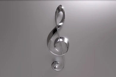 Music Note Logo 3D Elegant Wallpapers Picture F