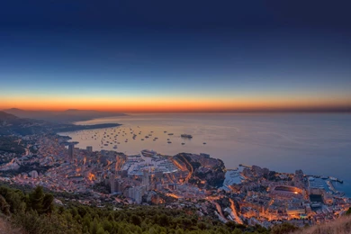 RedditPics   Monaco Sunset (Peter Lik) [2880x1800]