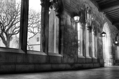 University Of Chicago Hallway HD Desktop Wallpapers : Widescreen ...