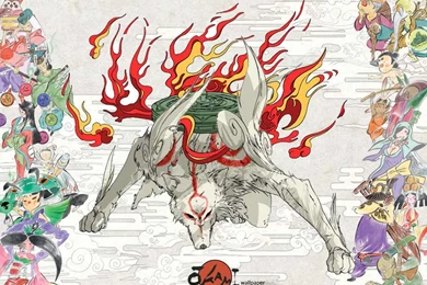 Okami Okami Amaterasu Wallpapers (14719115) Fanpop