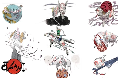 Okami Okami Amaterasu Wallpapers (10615100) Fanpop