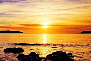 Sunrise Beach iPad Wallpapers Download
