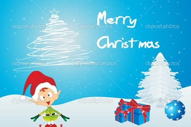 Merry Xmas Background, Vector Wallpapers