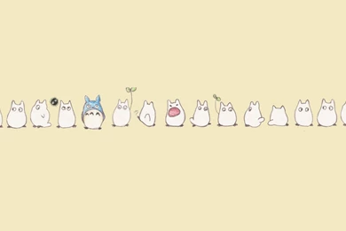 Kawaii Totoro Desktop Wallpapers   Cute Wallpapers