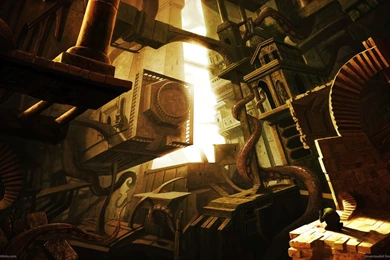 Download 1600x900 Lovecraft's City Of R'yleh Wallpapers