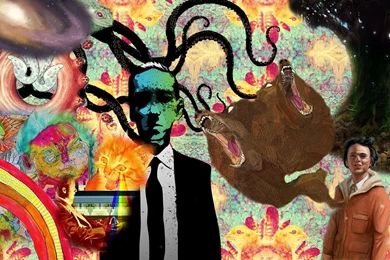 Carl Sagan HP Lovecraft Wallpapers