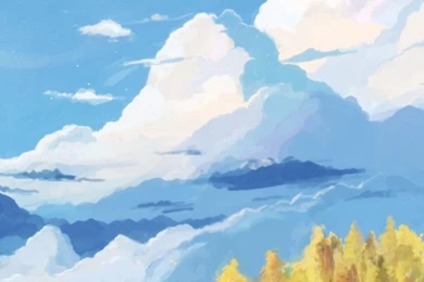 Fall Scenery Painting HD Desktop Wallpapers : High Definition ...