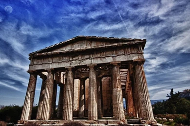 Pictures > Greek Columns Wallpapers