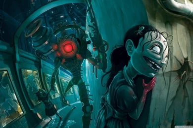 Bioshock 2 The Sisters HD Desktop Wallpapers : Widescreen : High ...