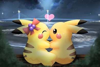 Love Pikachu Wallpapers   (
