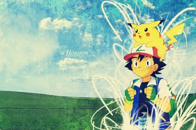Ash Ketchum And Pikachu   Wallpaper.