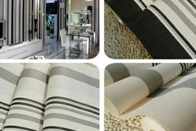 Vertical Lines PVC Wallpapers