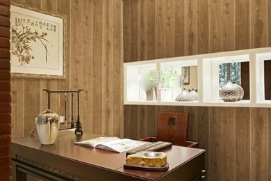 Vintage Wood PVC Wallpapers