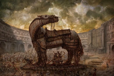 Trojan Horse By Keithwormwood On DeviantArt