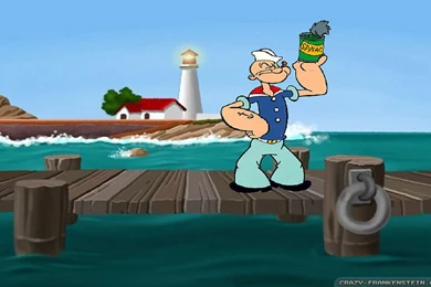 Popeye Wallpapers Crazy Frankenstein