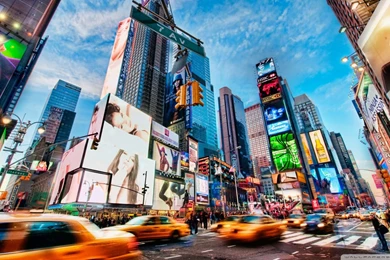 Download 1920x1080 HD Wallpapers New York Times Square, Desktop ...