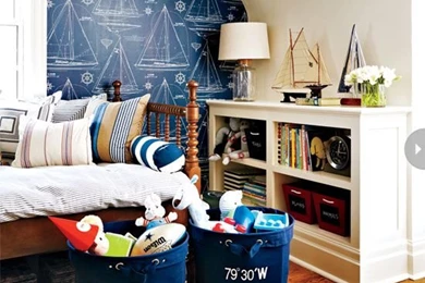 Nautical Wallpapers   Traditional   Boy's Room   Style At Home