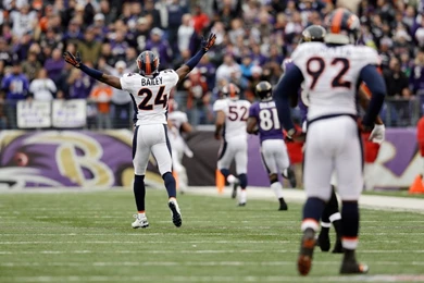 Champ Bailey Photos   Denver Broncos V Baltimore Ravens   Zimbio