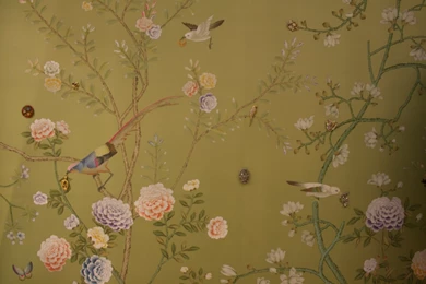 My 'Richard Curtis' London: Embellished Wallpapers @ Matthew Williamson