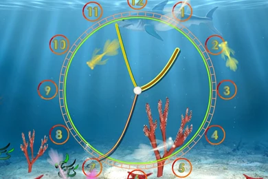 Aquarium Clock Screensaver: Always Know The Current Time With Fun!