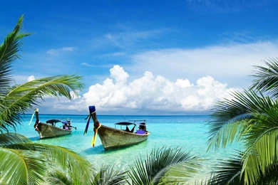 Gallery For Beach Paradise Wallpapers